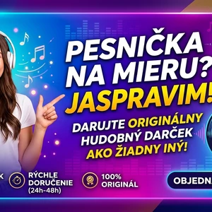 Zložím a vyrobím originálnu pesničku na mieru