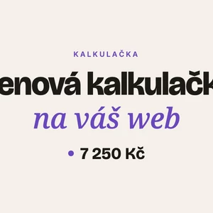 Pridám na váš web cenovú kalkulačku