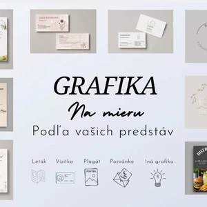 Vytvorím vizitku leták pozvánku a inú grafiku na mieru
