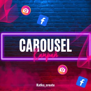 Vytvorím vám CAROUSEL kampaň cez reklamný manažér - Facebook, Instagram