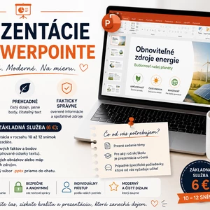 Vytvorím prehľadné prezentácie v PowerPointe na školské témy
