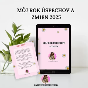 E-BOOK MÔJ ROK ÚSPECHOV A ZMIEN