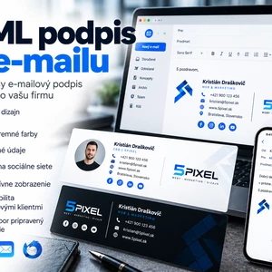 HTML podpis do e-mailu na mieru