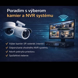 Poradím s výberom kamier a NVR systému