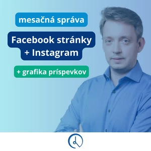 Ja spravím Mesačnú správu Facebook stránky + Instagram