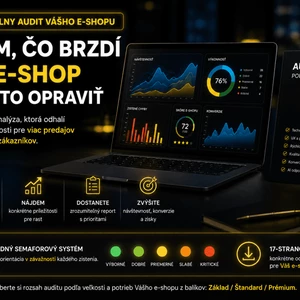 Urobím SEO UX a AI audit e-shopu a odhalím chyby ktoré brzdia predaju