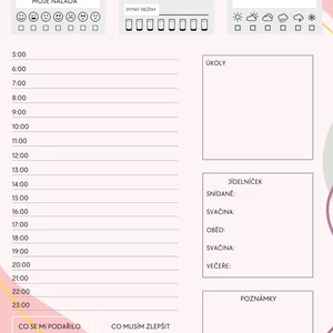 já udělám Denní plánovač 