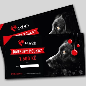 Design voucheru nebo dárkového  poukazu