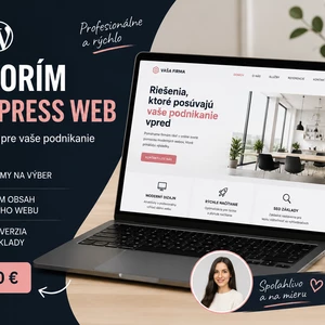 Vytvorím WordPress web na profesionálnej téme