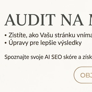Zistím či vašu firmu odporúča ChatGPT  - AI audit na mieru