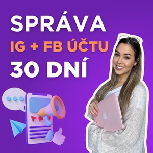 PROFI správa IG + FB účtu
