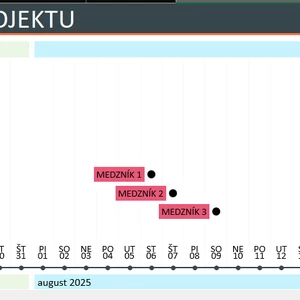 Časová os Projektu 