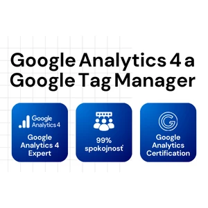 Profesionálne nastavím Google Analytics 4 (GA4) a Google Tag Manager