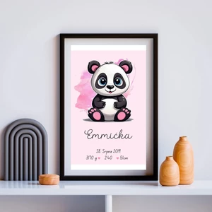 Plakáty k narození miminka