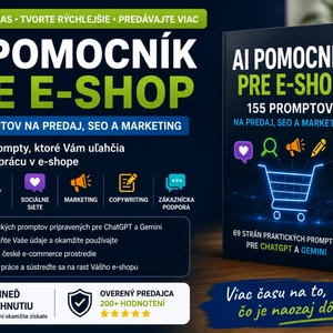 155 AI promptov pre e-shopy a predajcov ihneď k stiahnutiu