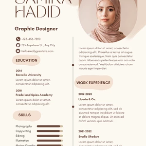 Vytvořím GRAFICKY zpracovaný ŽIVOTOPIS který zaujme