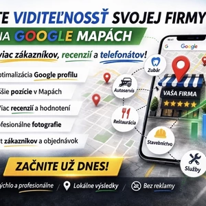 Zvýšim viditeľnosť vašej firmy na Google Mapách