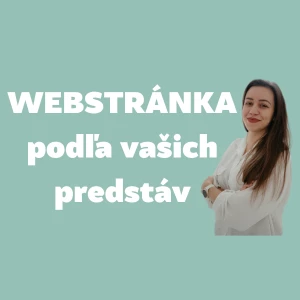 Vytvorím vám webstránku podľa vašich predstáv