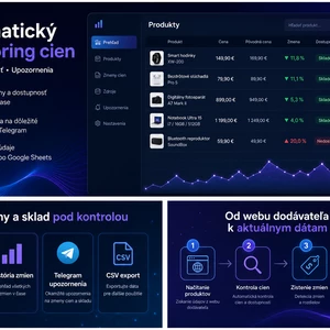 Vytvorím automatický monitoring cien a dostupnosti produktov