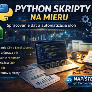 Vytvorím Python skript na mieru