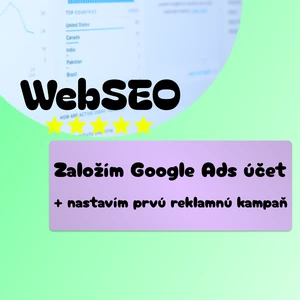 Založím Google Ads účet a nastavím prvú kampaň