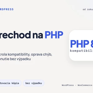 Aktualizácia webu na PHP 8 kontrola kompatibility a oprava chýb