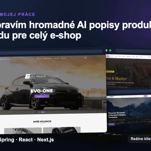 Ja spravím hromadné AI popisy produktov z feedu pre celý e shop