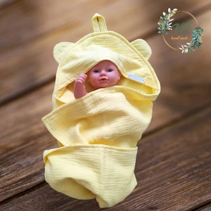 Jemná mušelínová osuška pre bábätko 
