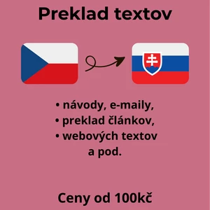 Překlady z češtiny do slovenštiny – rychle a bez chyb