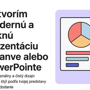 Vytvorím peknú a modernú prezentáciu v Canve alebo PowerPointe