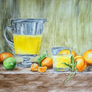 Obraz Zátiší s pomeranči