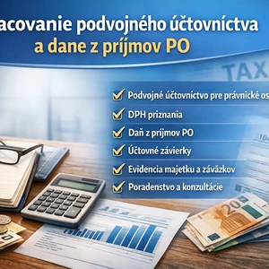 Podvojné účtovníctvo pre sro FIRMA PLATCA DPH