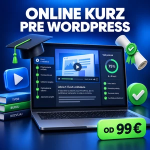 Nastavím online kurz na WordPress webe