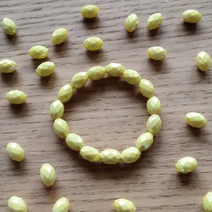 Náramek ovál žlutý