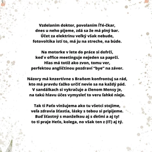 Originálna báseň na mieru – vtipná dojemná alebo po záhorácky