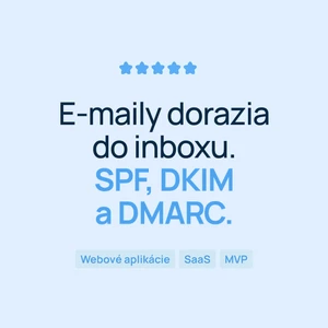 Nastavím firemný e-mail a doménu SPF DKIM DMARC aby maily nešli do spamu