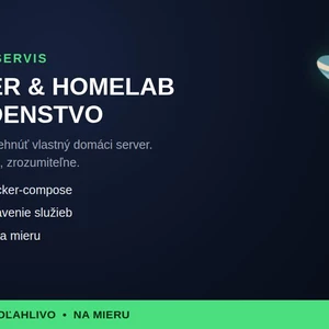Docker a homelab poradenstvo pre domáci server