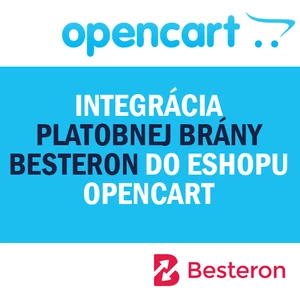 Integrácia služby Besteron do systému OpenCart 2x a 3x
