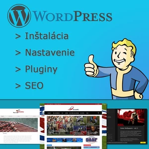 Nainštalujem a nastavím Wordpress web + SEO