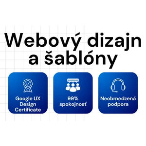 Profesionálny návrh webovej stránky v PSD a webovej šablóny v PSD Figma či XD