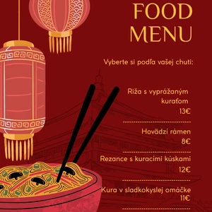Menu v programe Canva