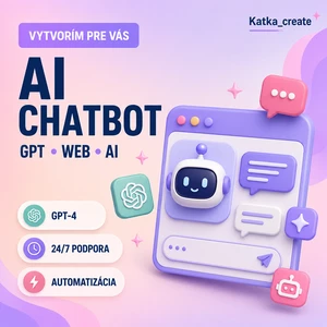 Vytvorím AI chatbota GPT asistenta na váš web