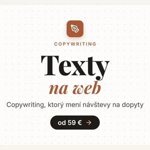 Napíšem texty na web ktoré premenia návštevníkov na zákazníkov