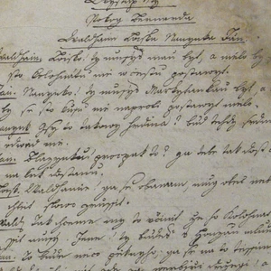 Přepis textu z papírové formy