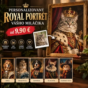 Vytvorím royal portrét zvieratka