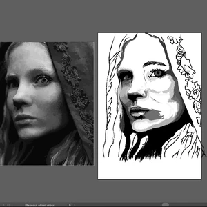 Vektorová kresba fotografií