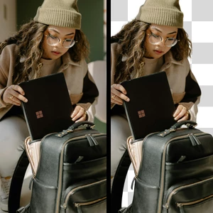 Odstranění pozadí obrázku, případně změna velikosti obrázku