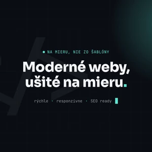 Moderný a kvalitný FIREMNÝ alebo OSOBNÝ WEB