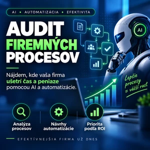 Auditujem vaše firemné procesy a nájdem kde ušetríte čas a peniaze