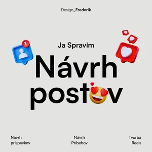 Jaspravím príspevky/posty/reels na sociálne siete